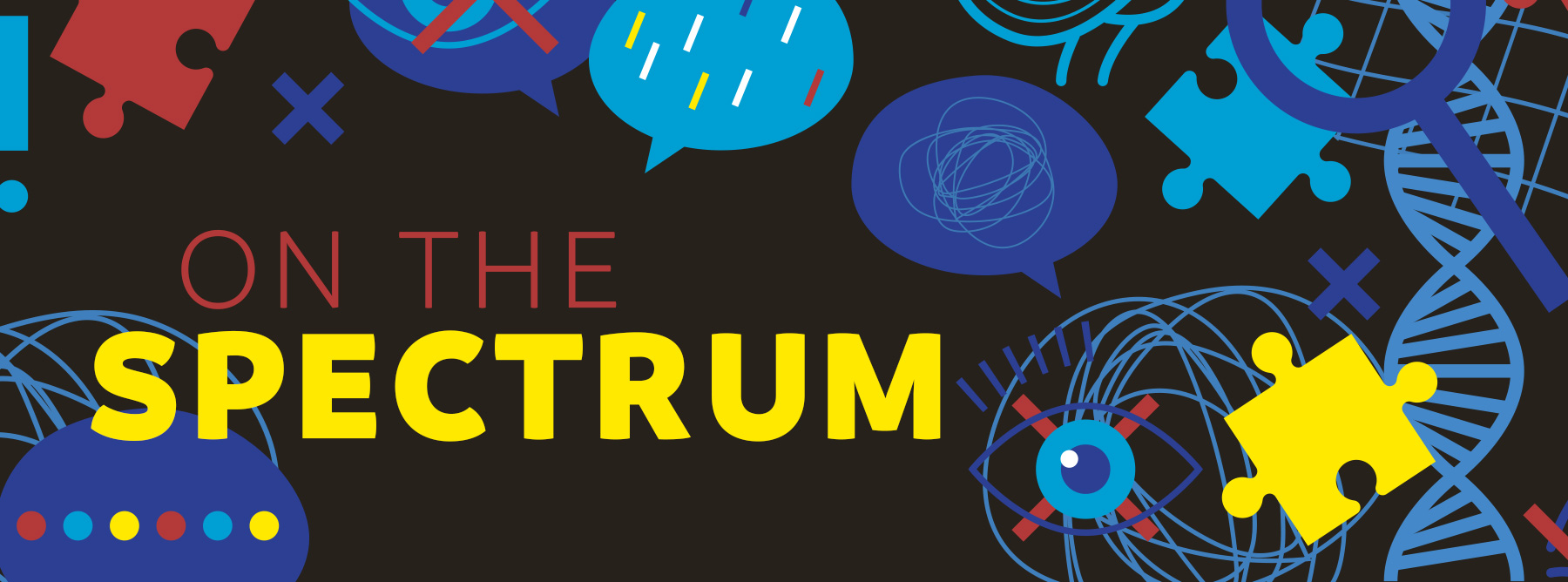 Artistic interpretation of the autism spectrum, emphasizing the varied experiences and emotions of individuals living with autism.